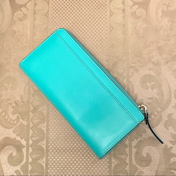 Kate Spade Blue Leather Wallet  Size 4 X 8 - Picture 2 of 5